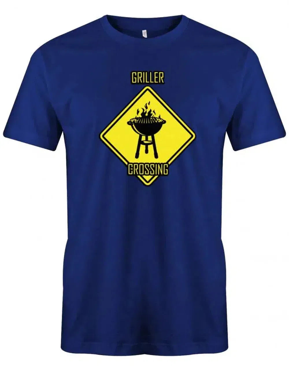Griller Crossing - grillen Fleisch Holzkohle - Herren T-Shirt
