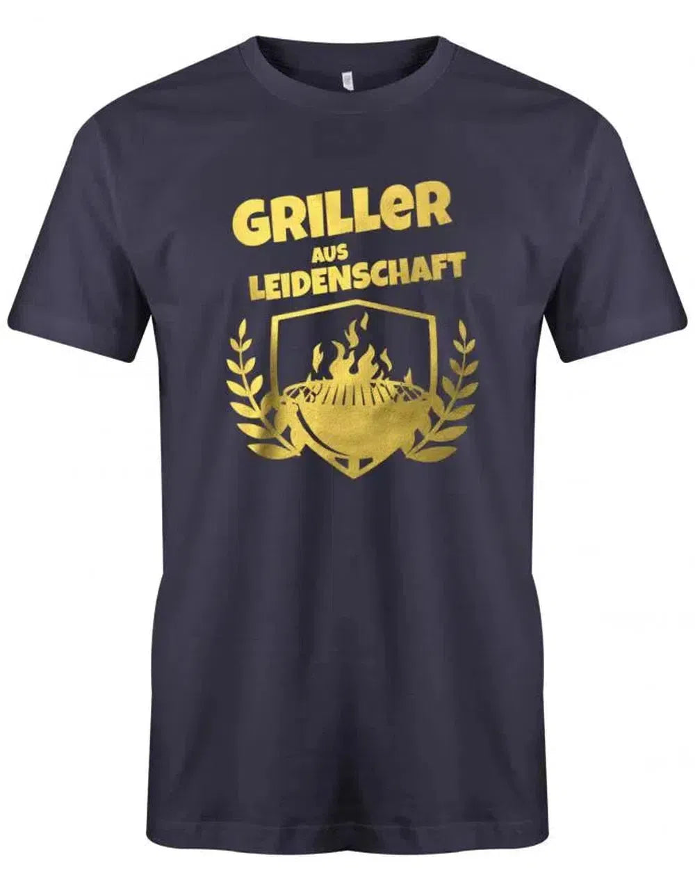 Griller aus Leidenschaft - Fleisch Griller grillen - Herren T-Shirt