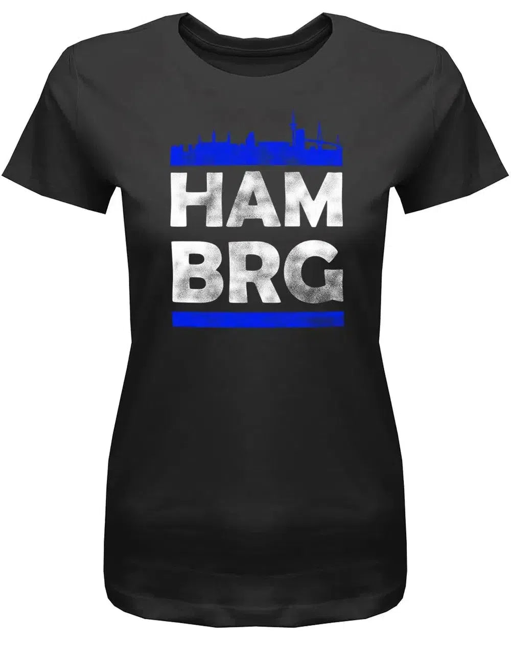 Hamburg Skyline - HAM BRG - Damen T-Shirt