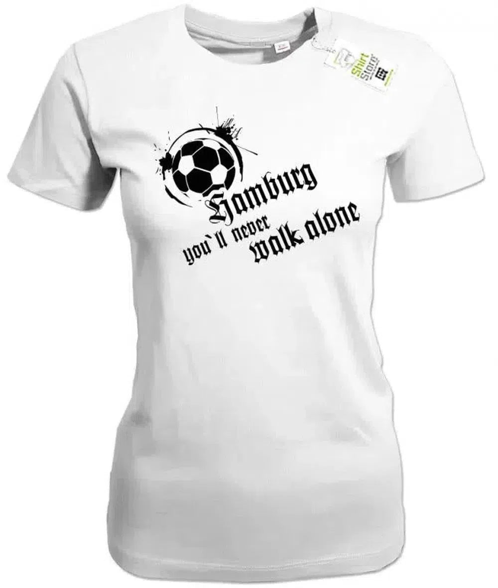 Hamburg you´ll never walk alone - Damen T-Shirt