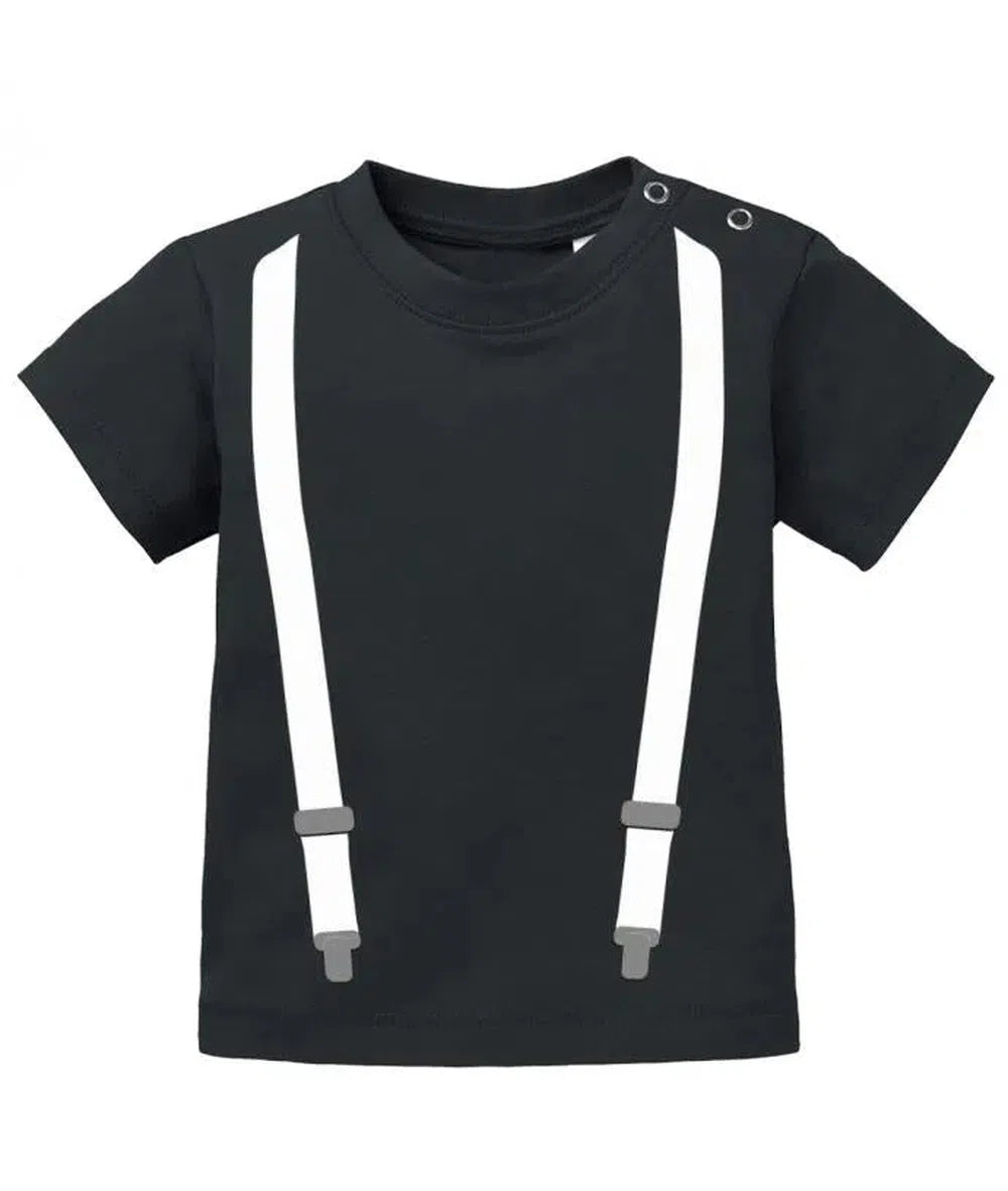 Hosenträger Style Baby T-Shirt