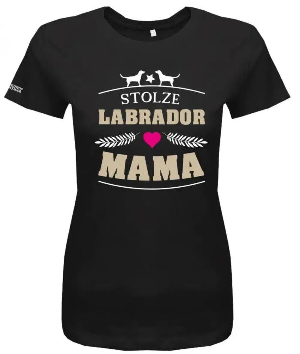 Hund Stolze Labrador Mama Frauchen - Damen T-Shirt