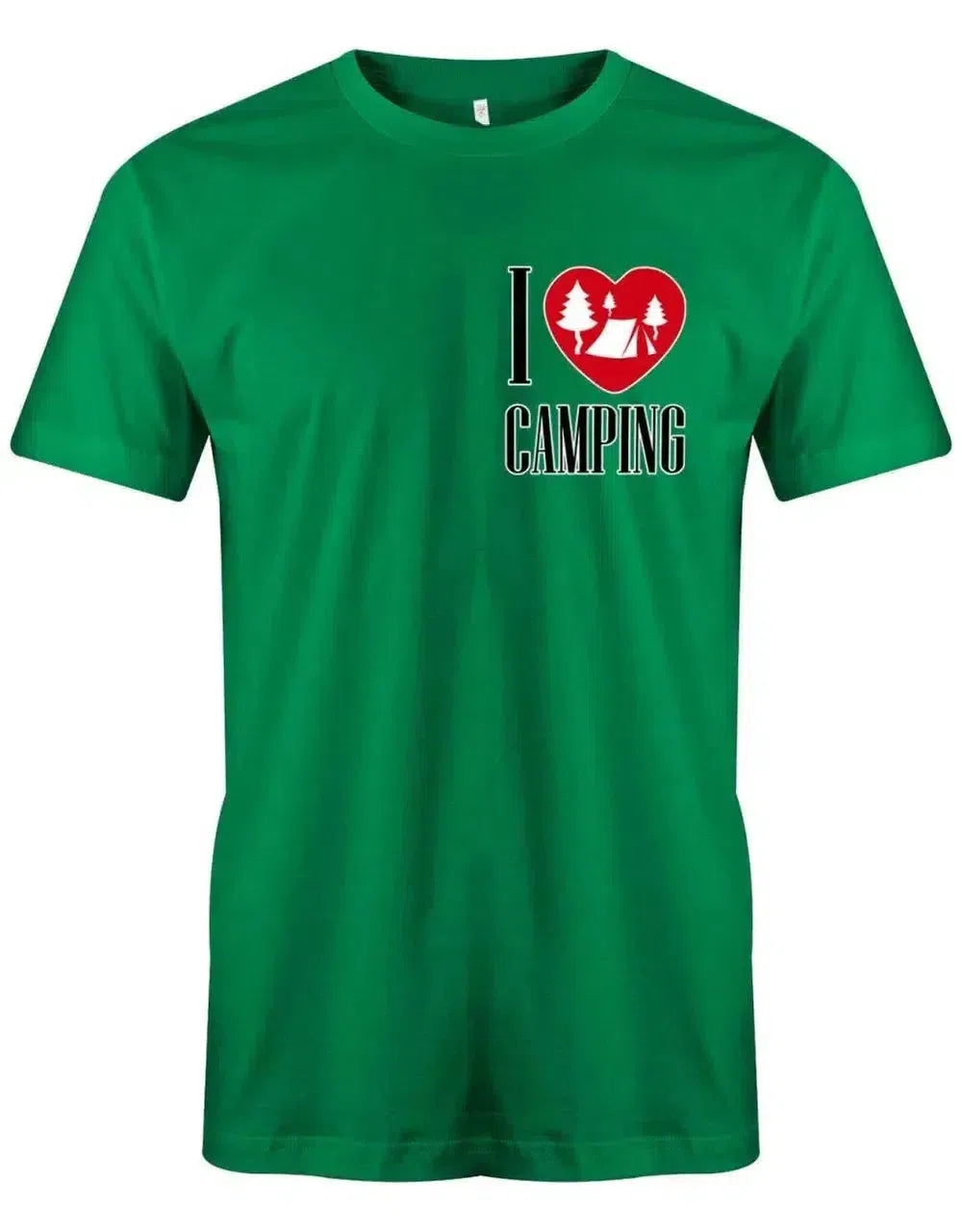 I Love Camping - Herren T-Shirt