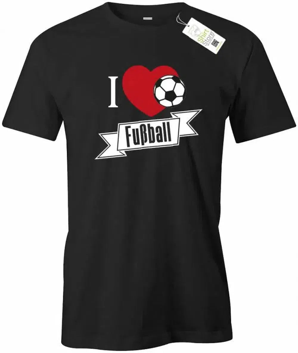 I Love Fußball - Herren T-Shirt