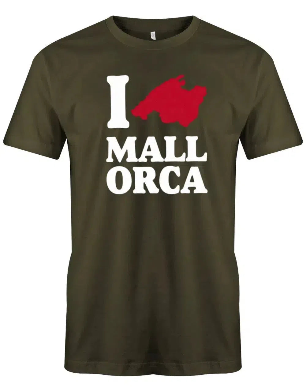 I Love Mallorca - Landkarte - Herren T-Shirt