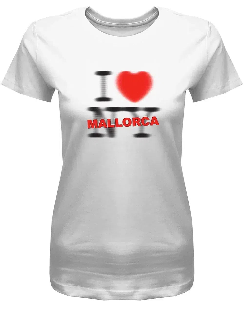 I Love Mallorca - Not NY - Damen T-Shirt