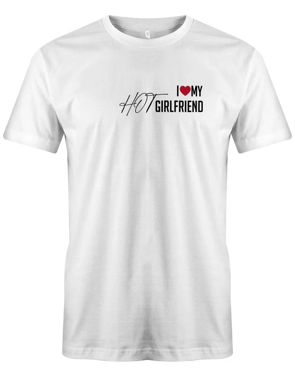 I Love my hot Girlfriend - Partner - Herren T-Shirt