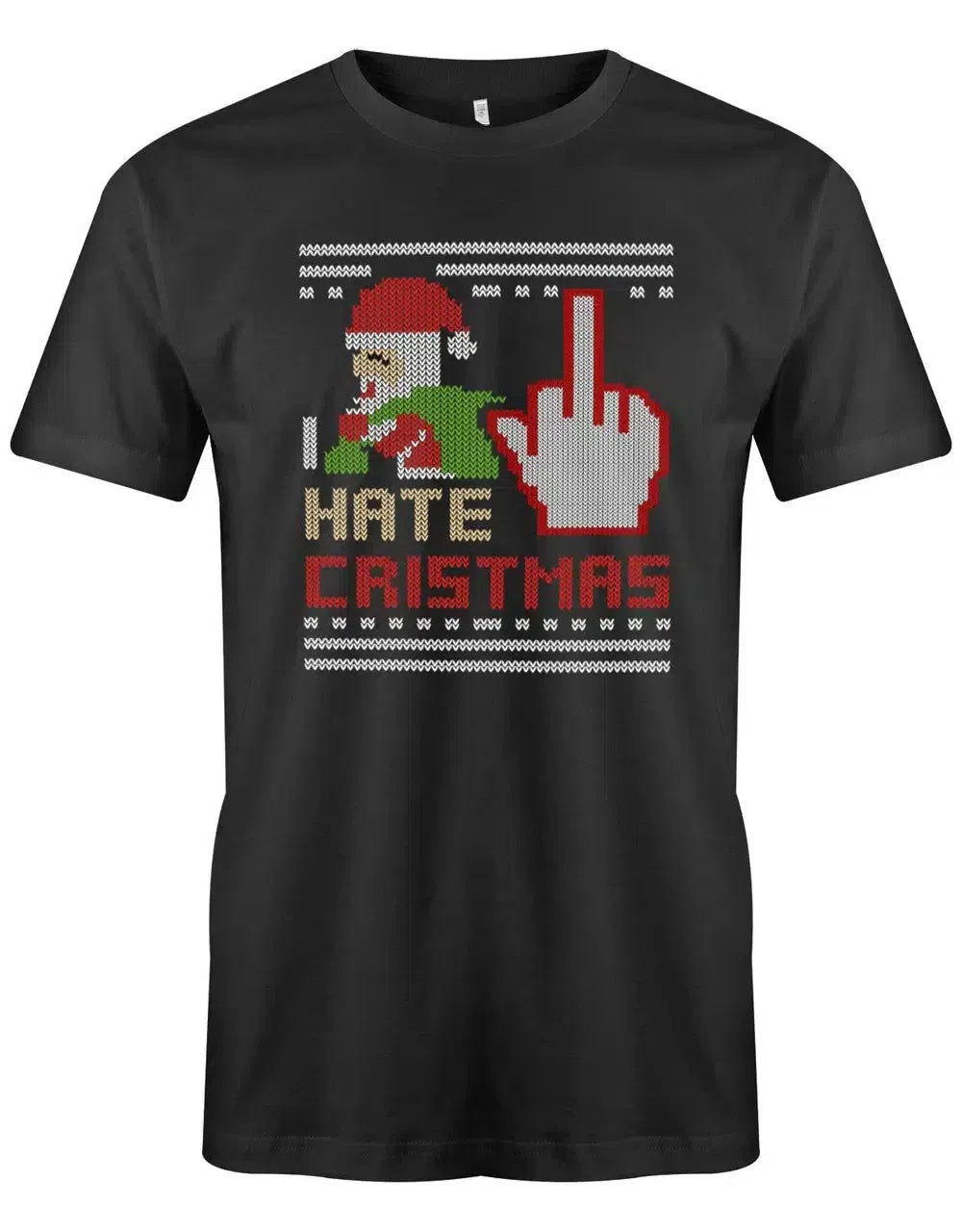 I hate Christmas - Weihnachtsmann - Grinch Weihnachten - Herren T-Shirt