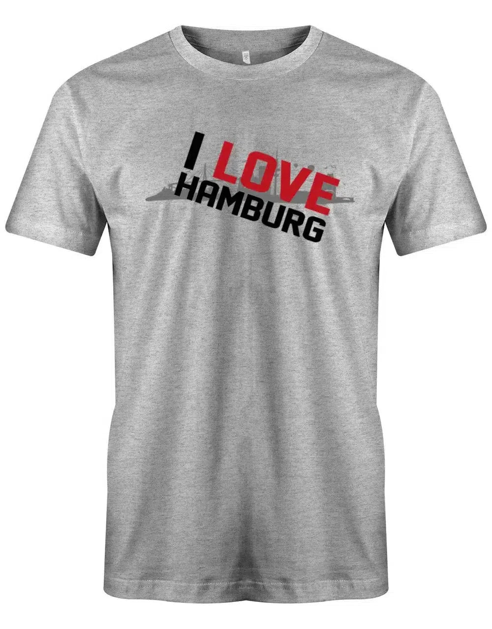I love Hamburg - Schriftzug - Herren T-Shirt