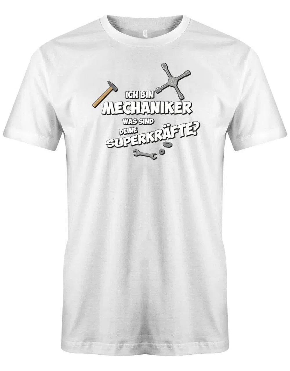 Ich bin Mechaniker - Was sind deine Superkräfte? Herren T-Shirt