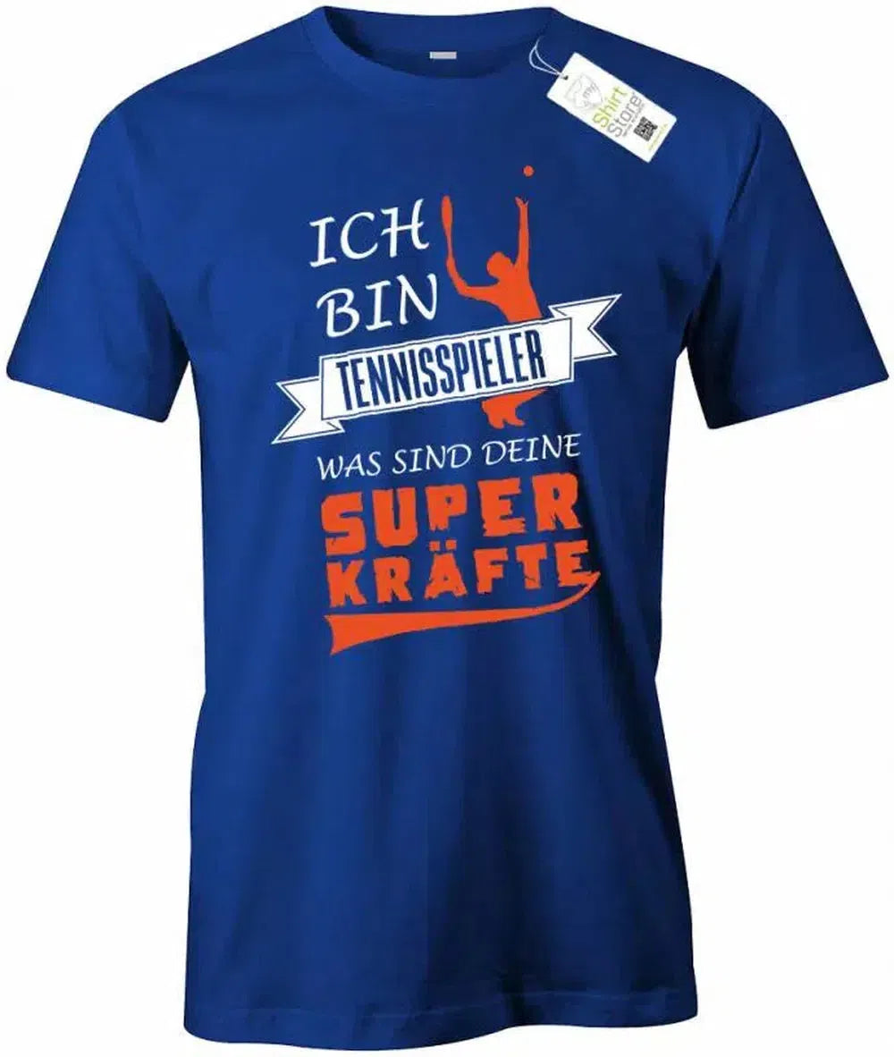 Ich bin Tennisspieler - was sind deine Superkräfte?! - Herren T-Shirt