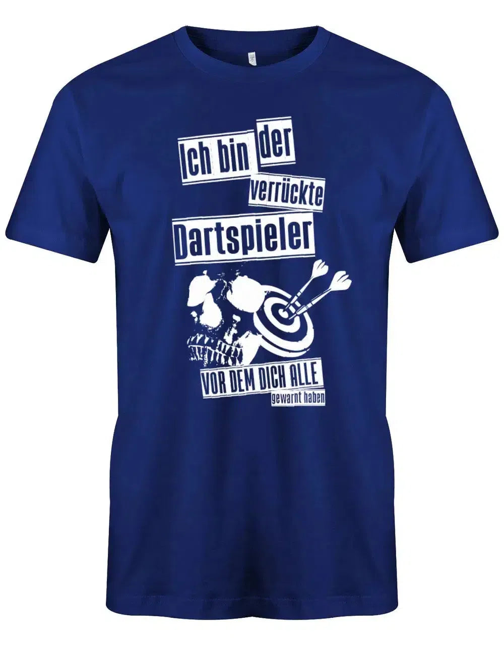Ich bin der verrückte Dartspieler vor dem dich alle gewarnt haben - Herren T-Shirt