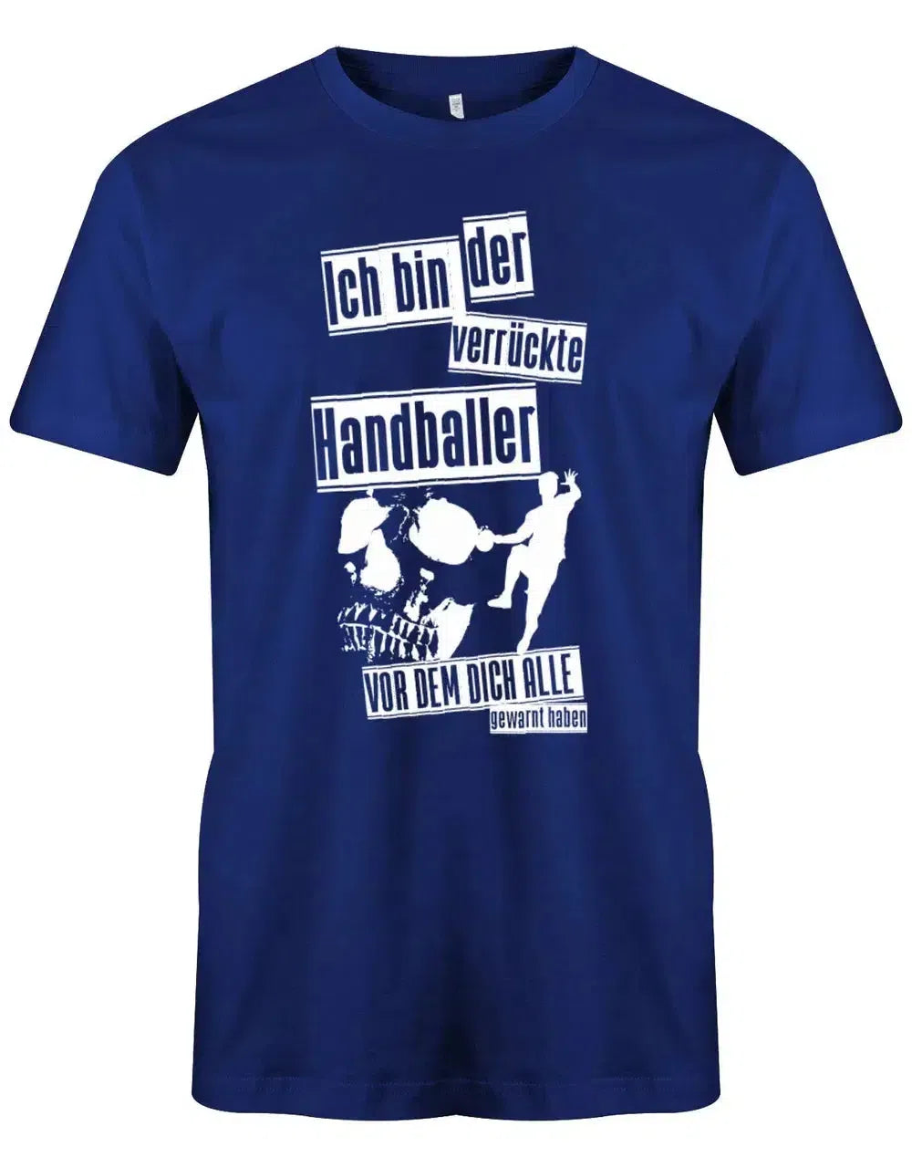Ich bin der verrückte Handballer vor dem dich alle gewarnt haben - Herren T-Shirt