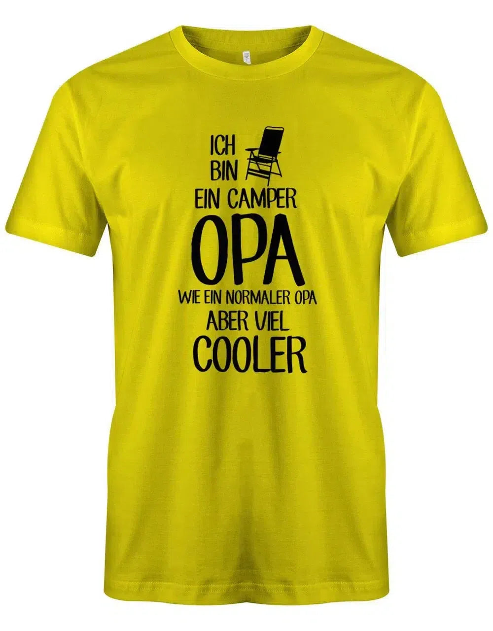 Ich bin ein Camper Opa wie ein normaler Opa - viel cooler - Camping - Herren T-Shirt