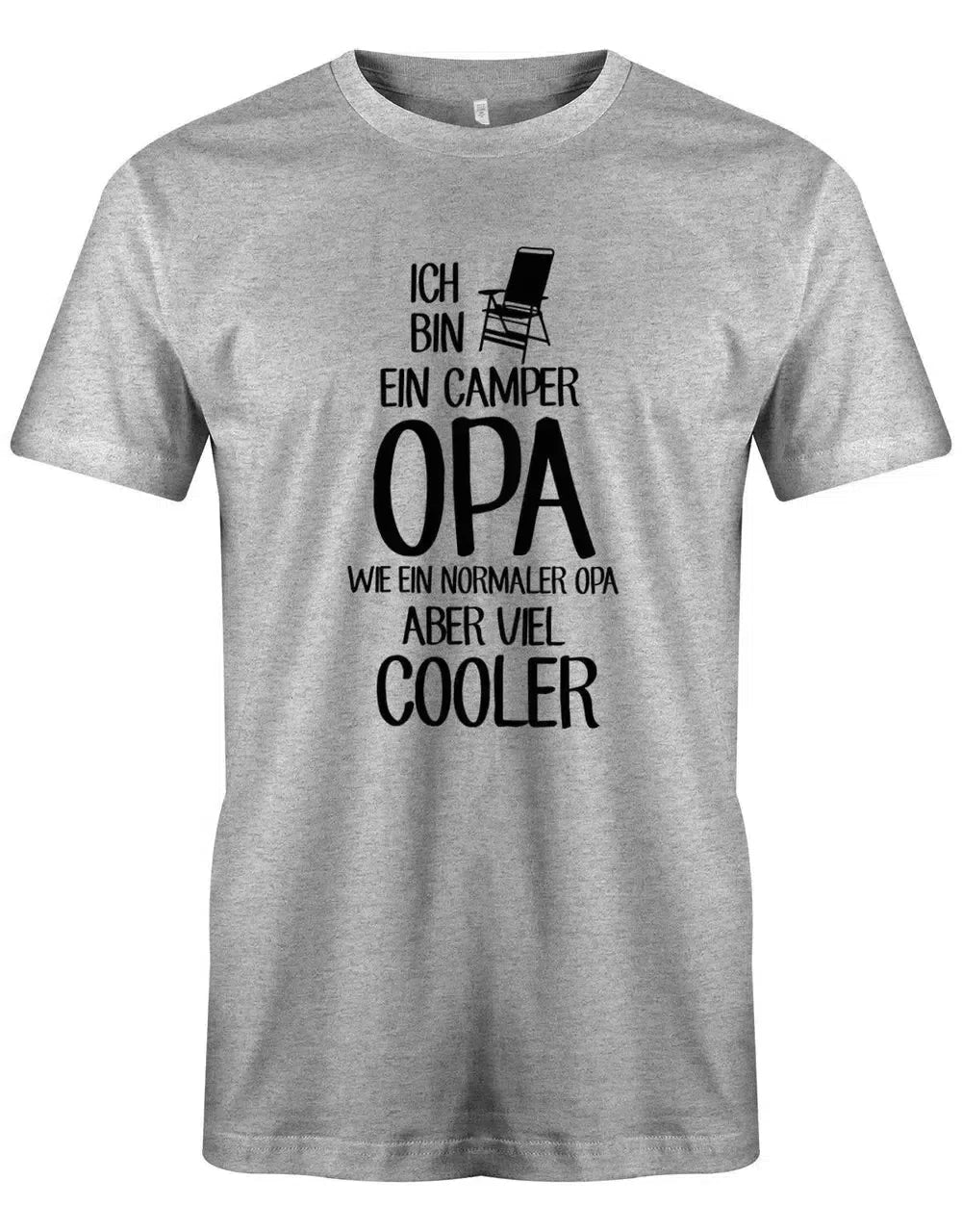 Ich bin ein Camper Opa wie ein normaler Opa - viel cooler - Camping - Herren T-Shirt