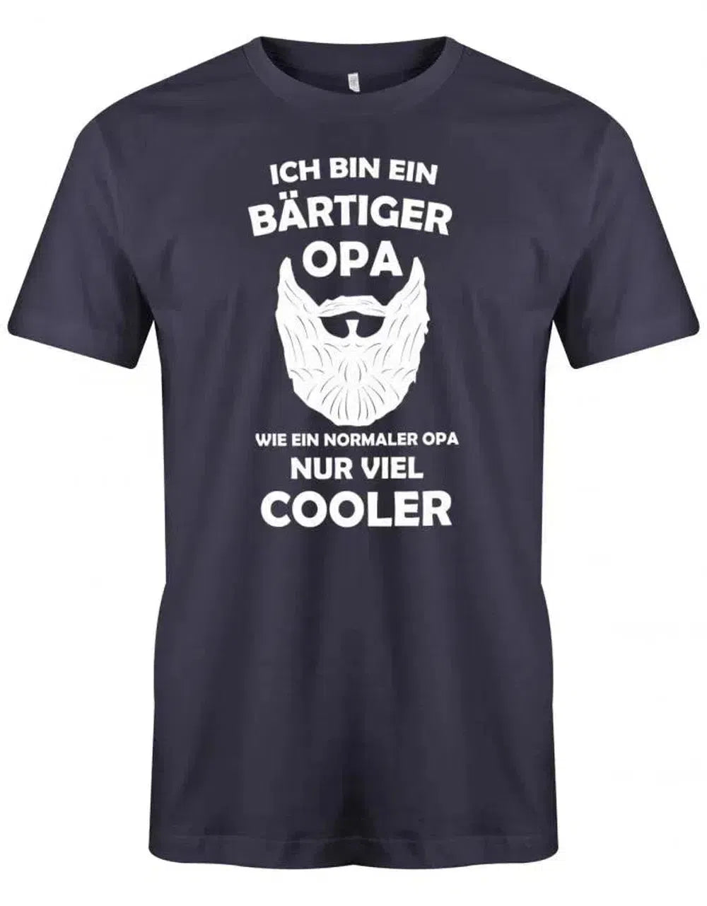 Ich bin ein bärtiger Opa - nur cooler - Opa - Herren T-Shirt