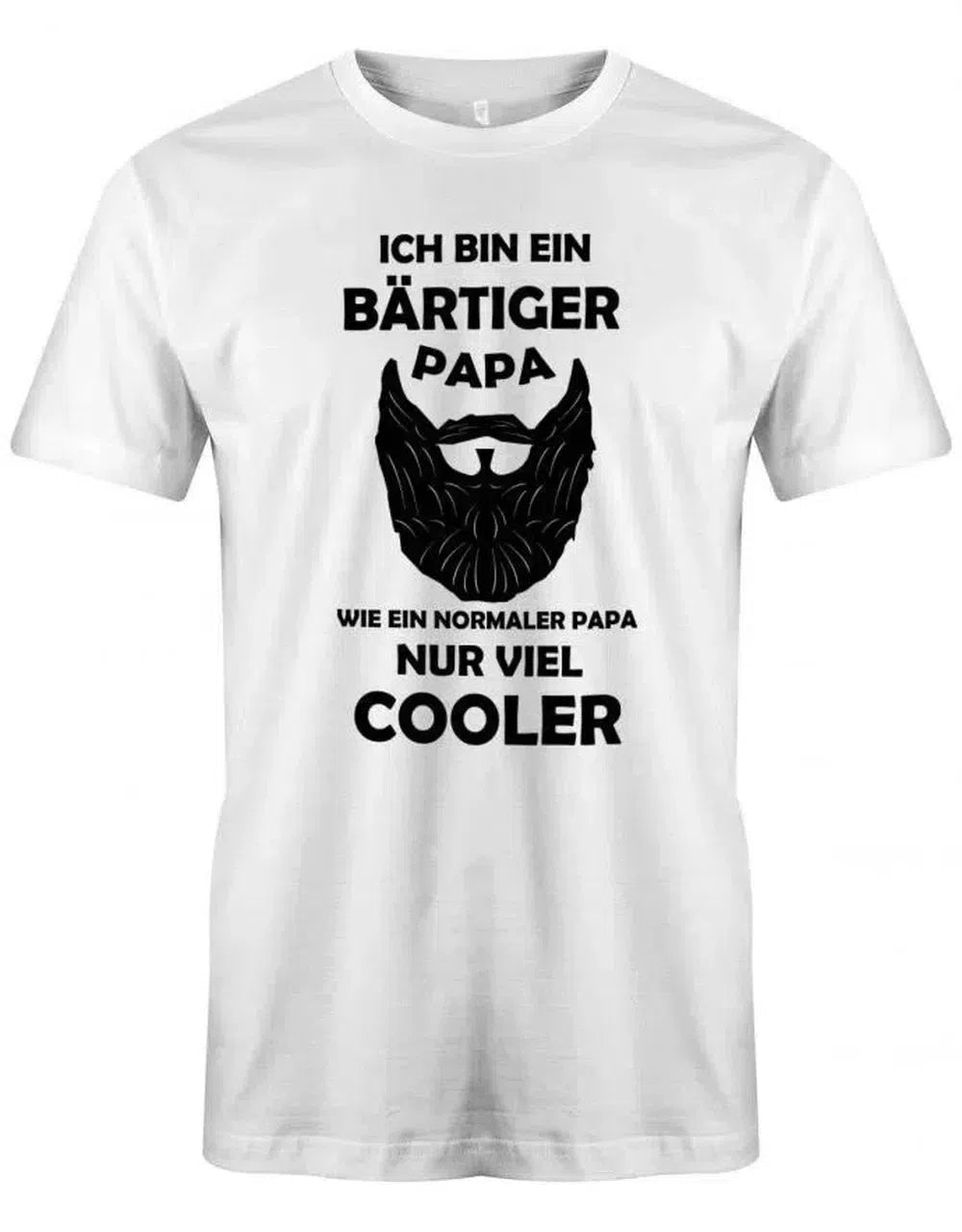 Ich bin ein bärtiger Papa - nur cooler - Papa Shirt Herren