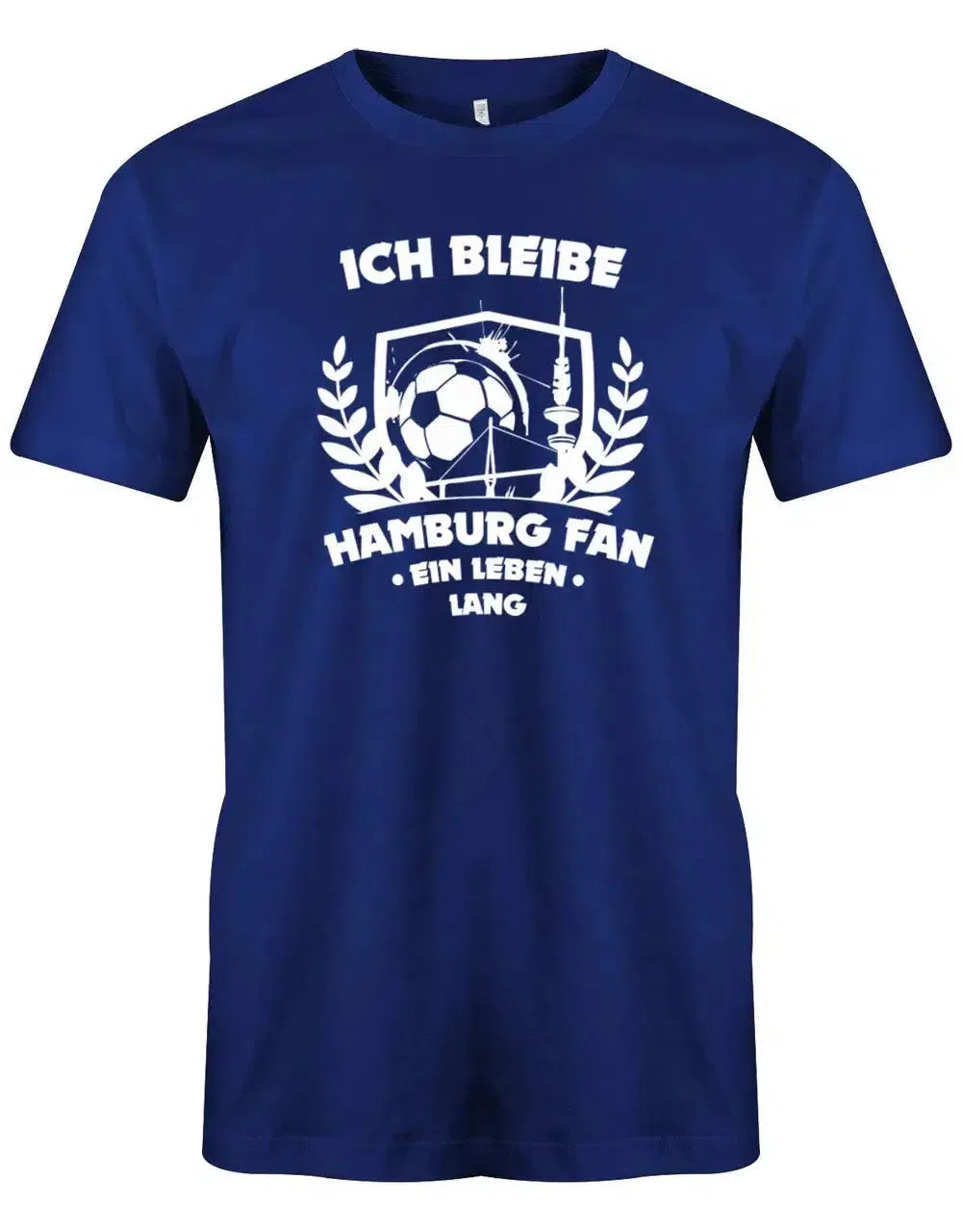 Ich bleibe Hamburg Fan - ein Leben lang - Herren T-Shirt