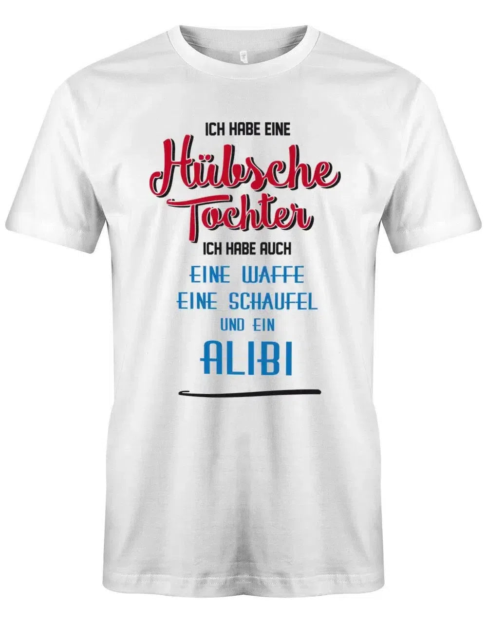 Ich habe eine hübsche Tochter Deluxe Papa Tochter Shirt
