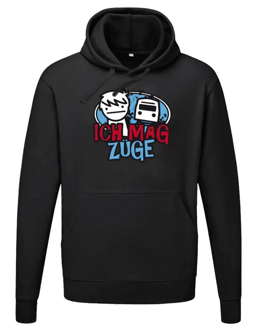 Ich mag Züge - Hoodie Unisex