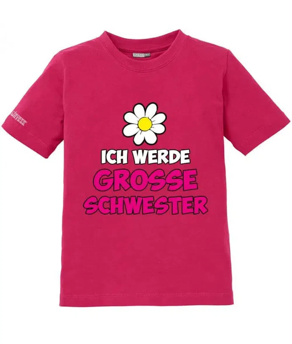 Ich werde große Schwester - Kinder T-Shirt