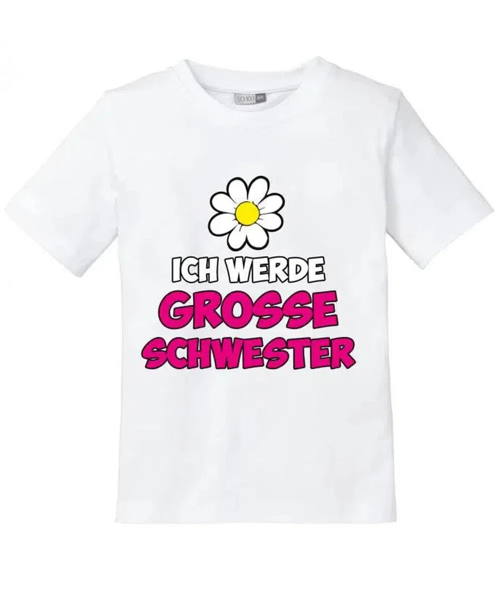 Ich werde große Schwester - Kinder T-Shirt