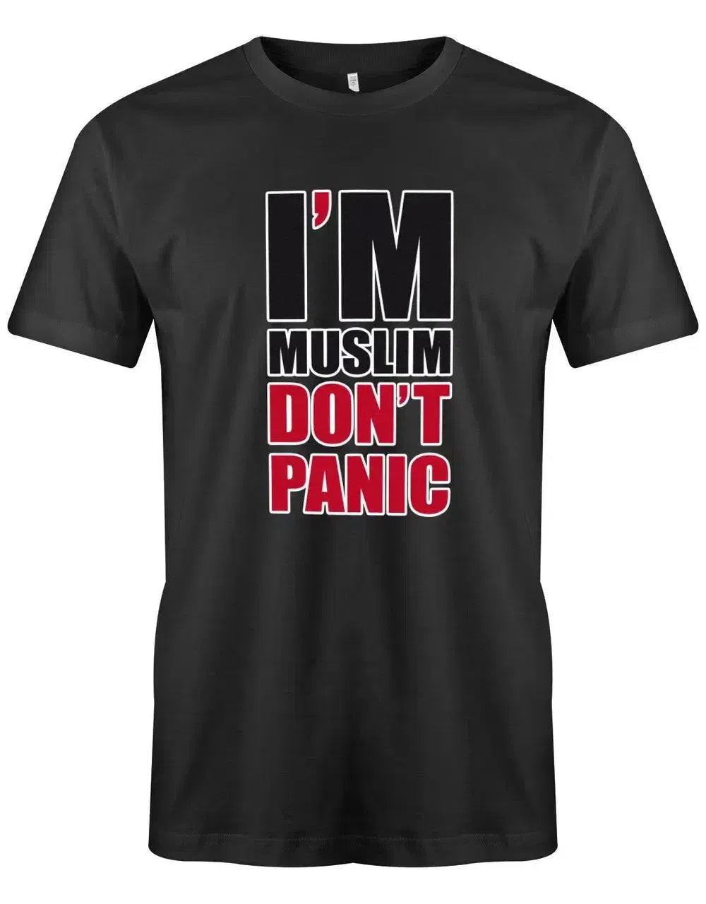I´m muslim don´t panic - Herren T-Shirt
