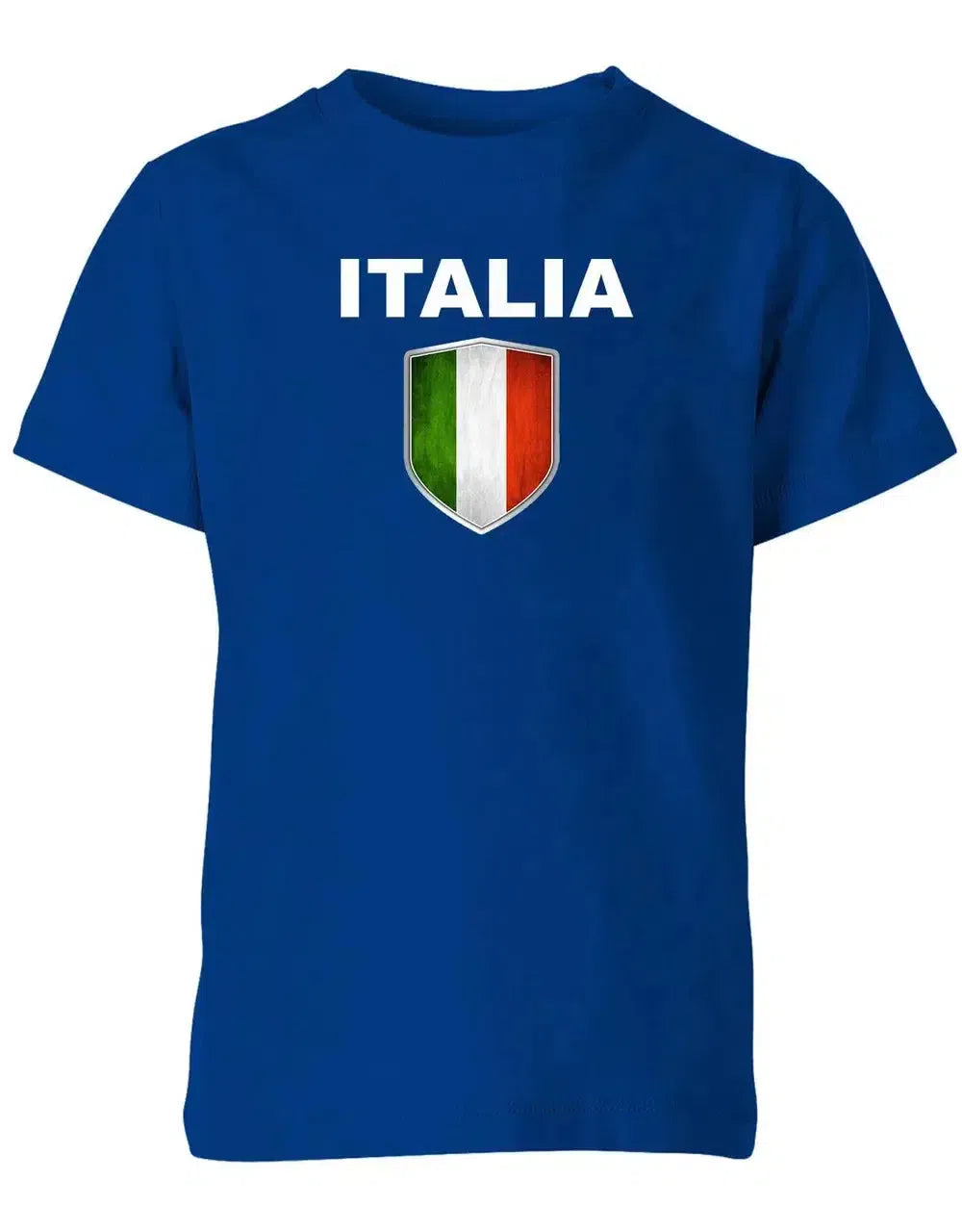 Italien Wappen - EM WM - Italia Fan - Kinder T-Shirt