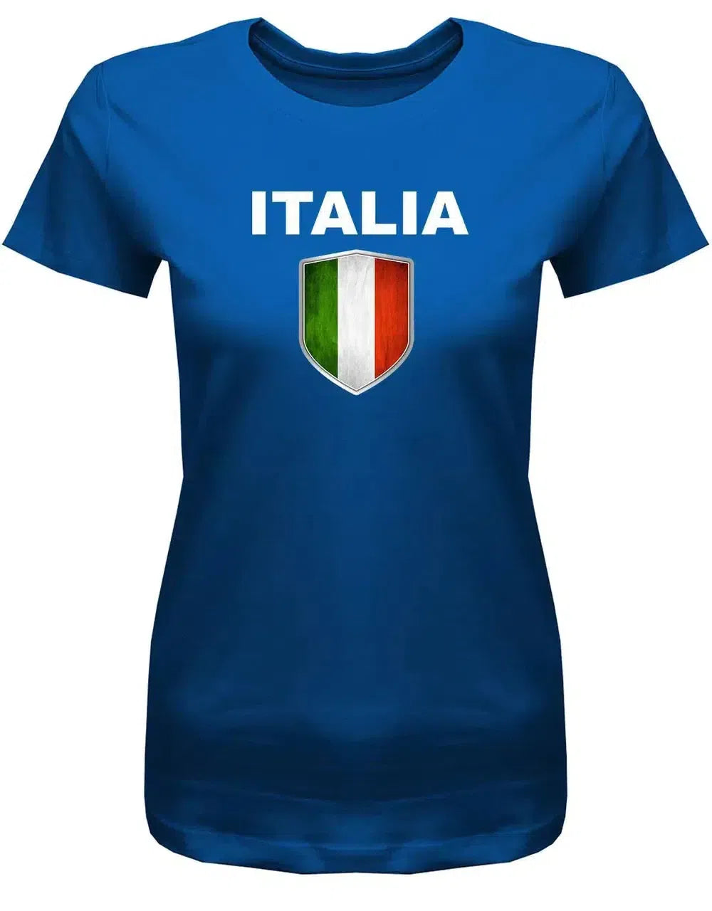 Italien Wappen - Fan T-Shirt - EM WM - Italia - Damen T-Shirt