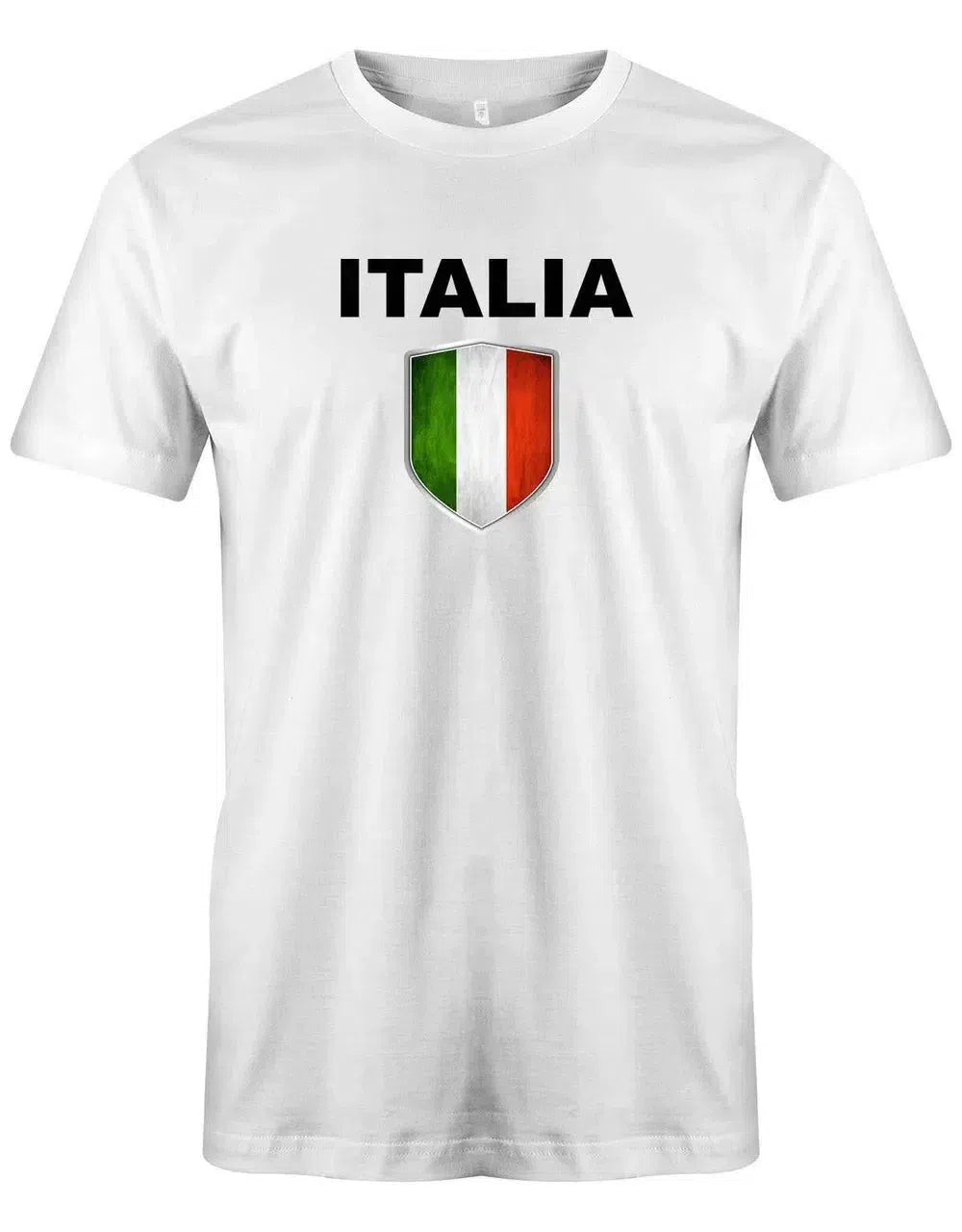 Italien Wappen - Fan T-Shirt - EM WM - Italia - Herren T-Shirt