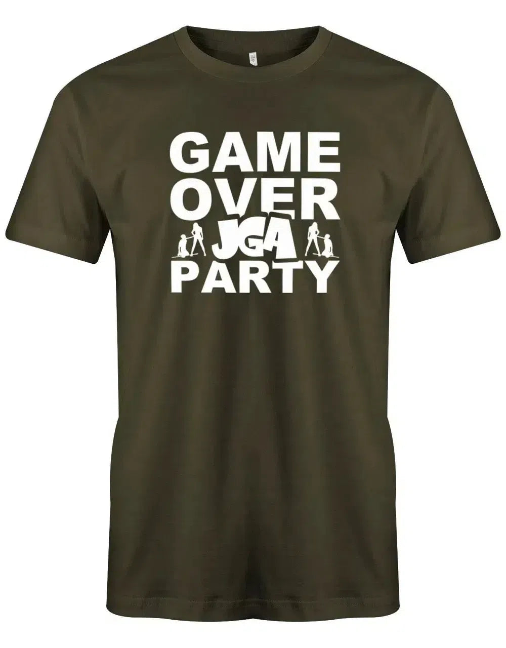 JGA Shirt Männer - Game Over JGA Party