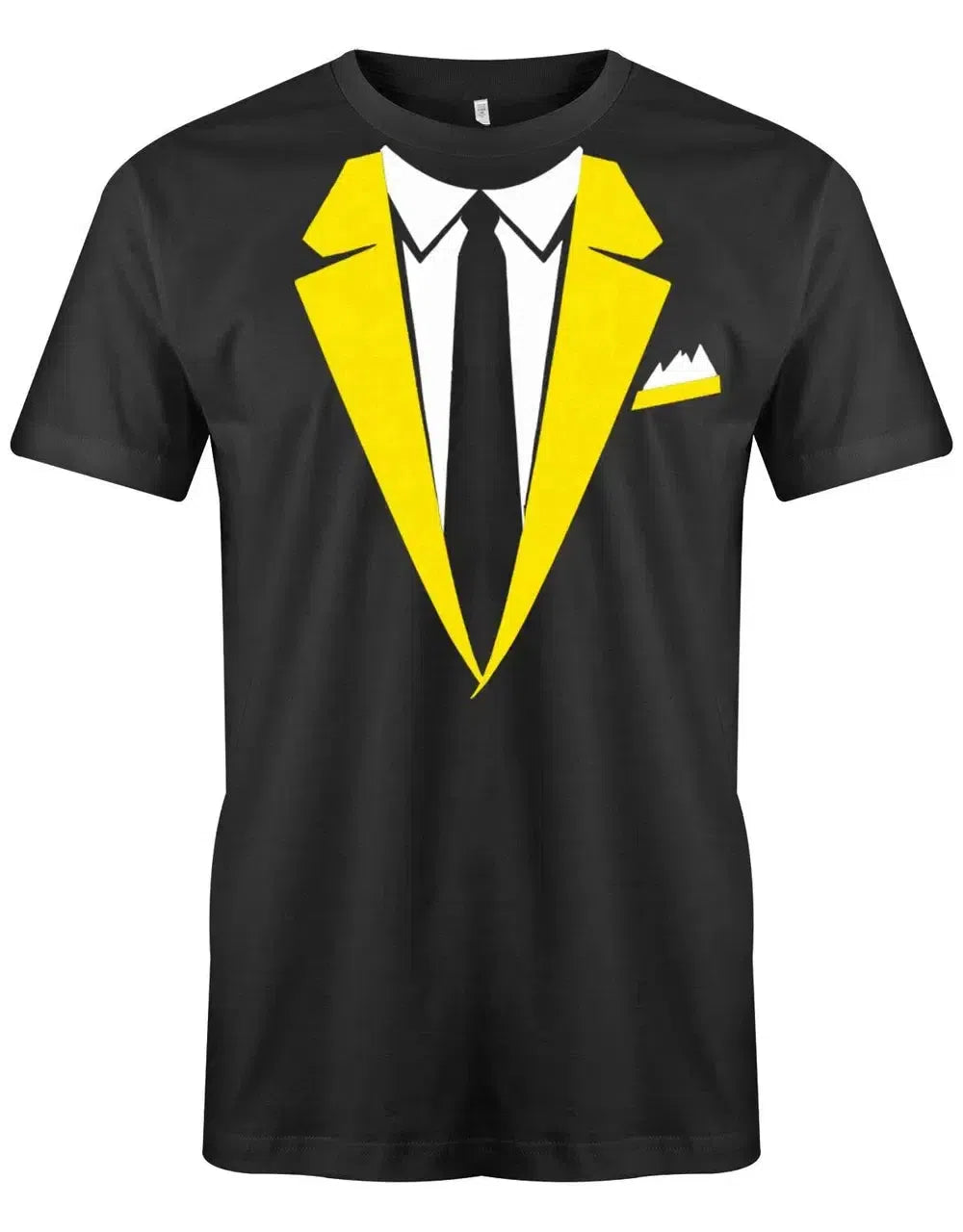 JGA T Shirt Männer - Anzug Krawatte Design - Schick und Elegant