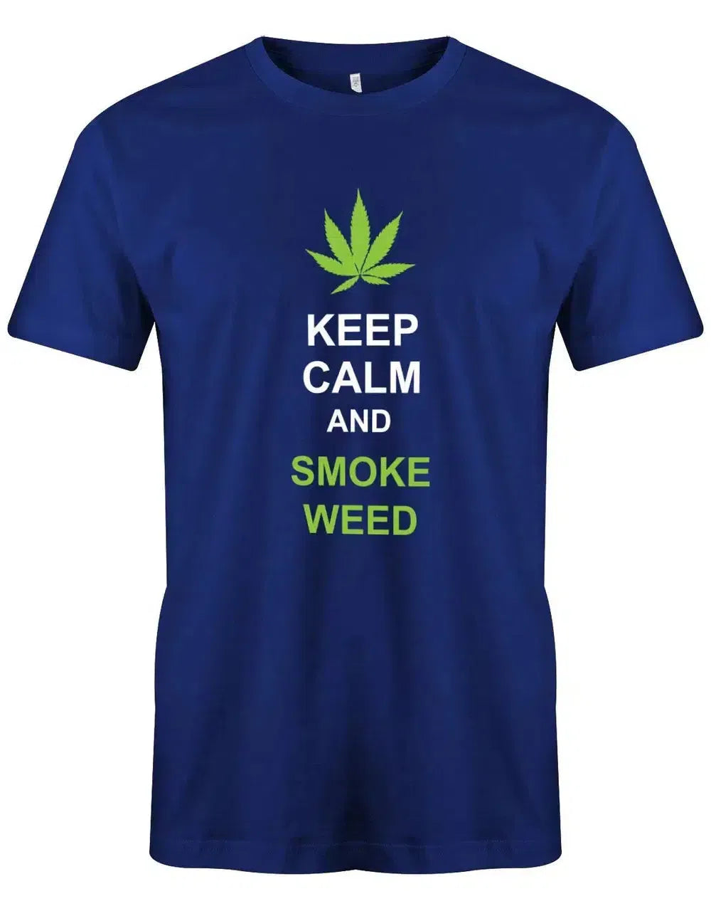 Keep Calm and Smoke Weed - Lustige Sprüche - Herren T-Shirt