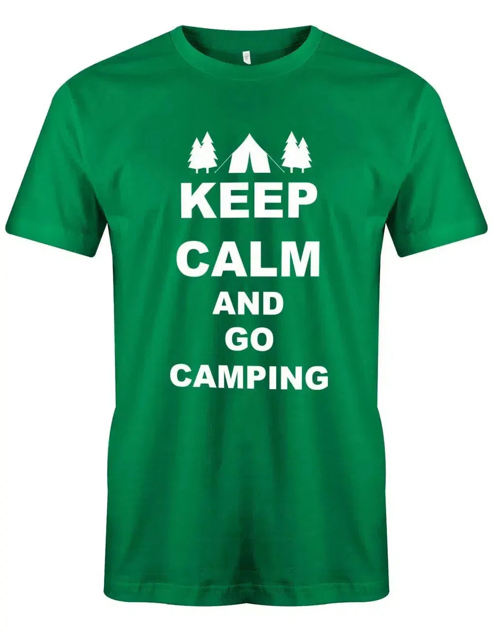 Keep Calm and go camping - Camper - Herren T-Shirt