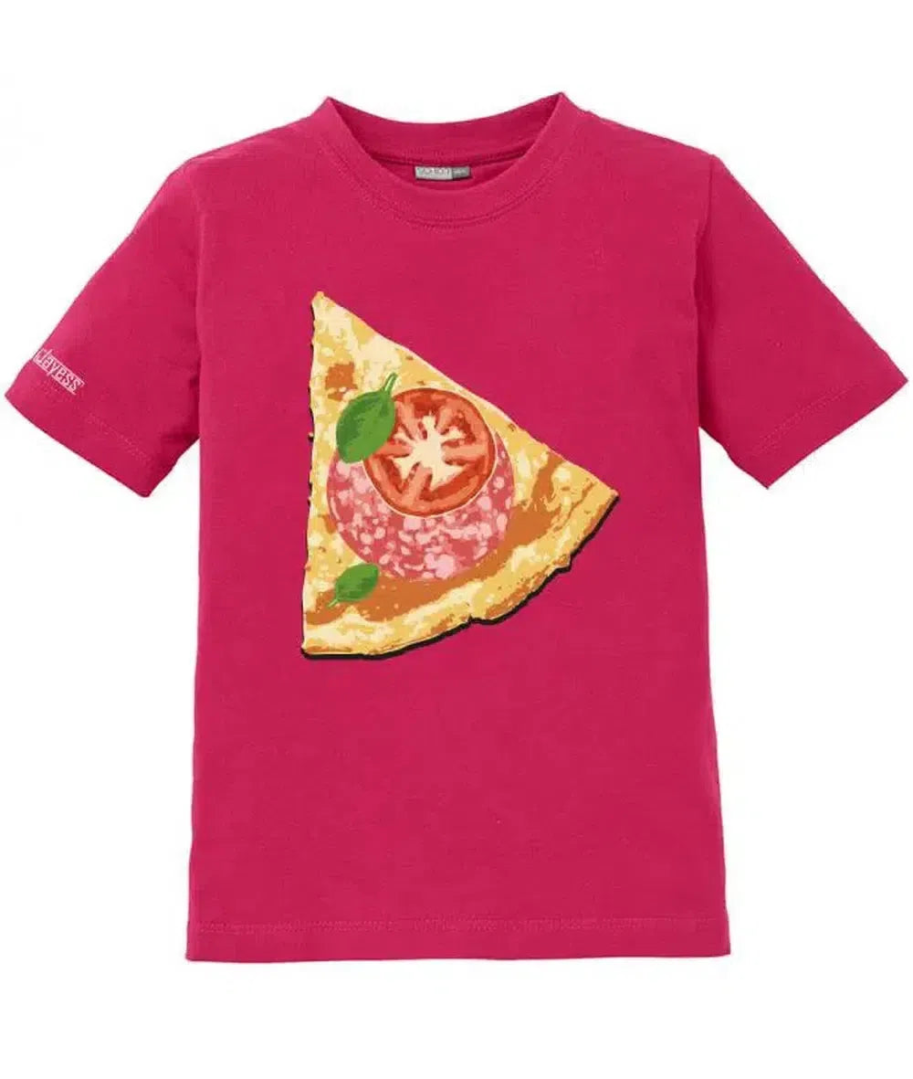 Kinder Pizza Stück - Passend zu Pizza for Dad - Kinder T-Shirt