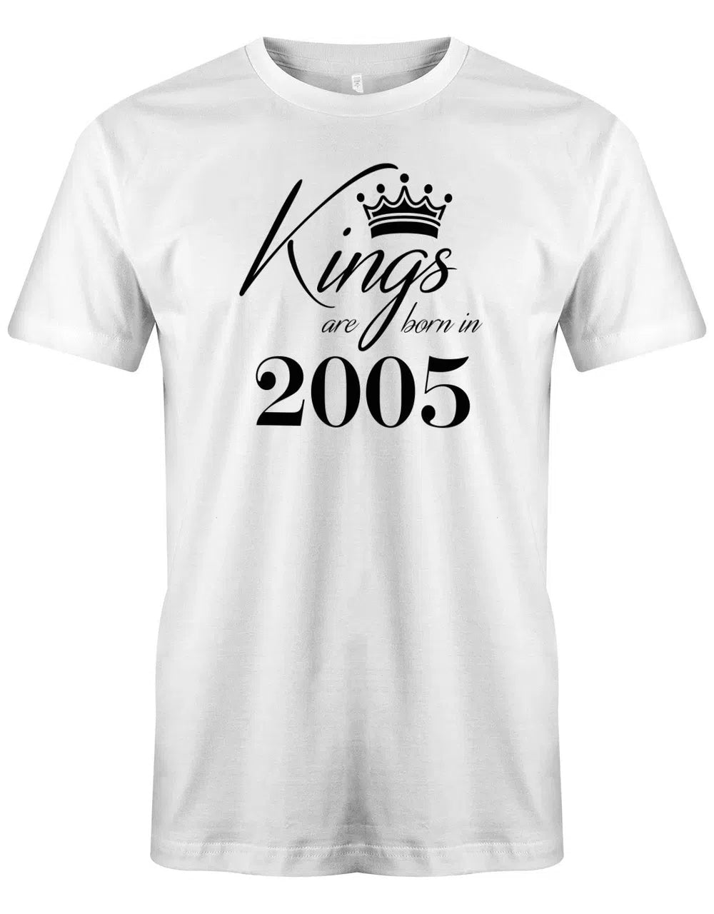 Kings are born in 2005 - 18 Geburtstag Shirt Junge