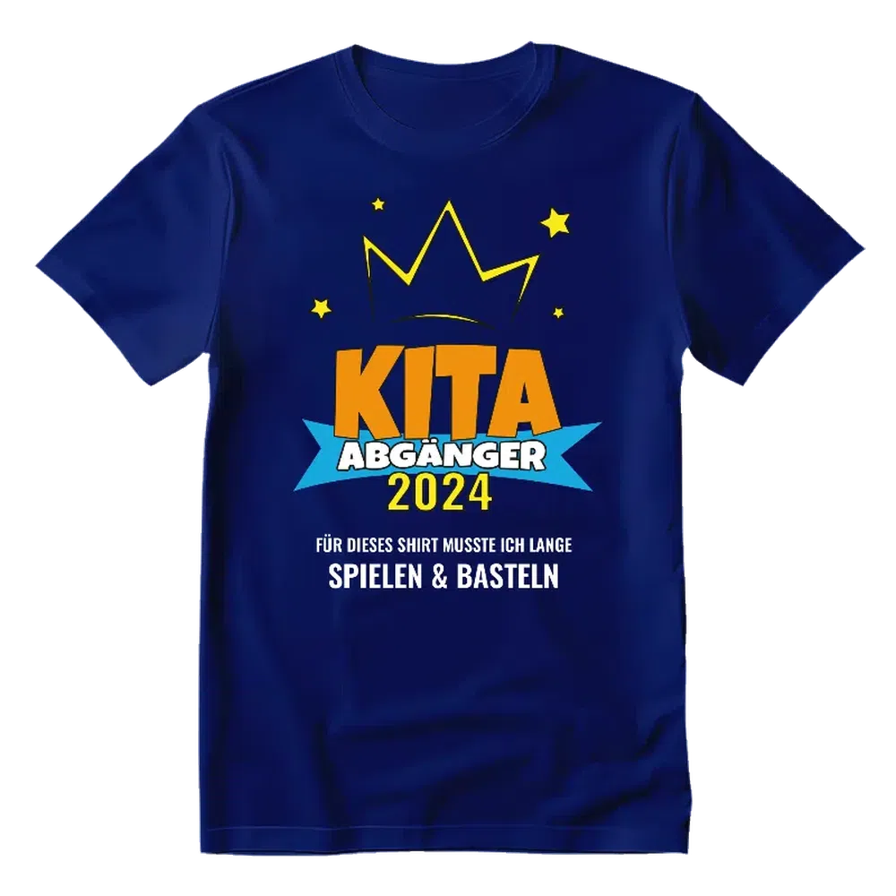 Kita Abgänger 2025 für dieses Tshirt musste ich lange spielen und Basteln - Schulkind - Kinder T-Shirt