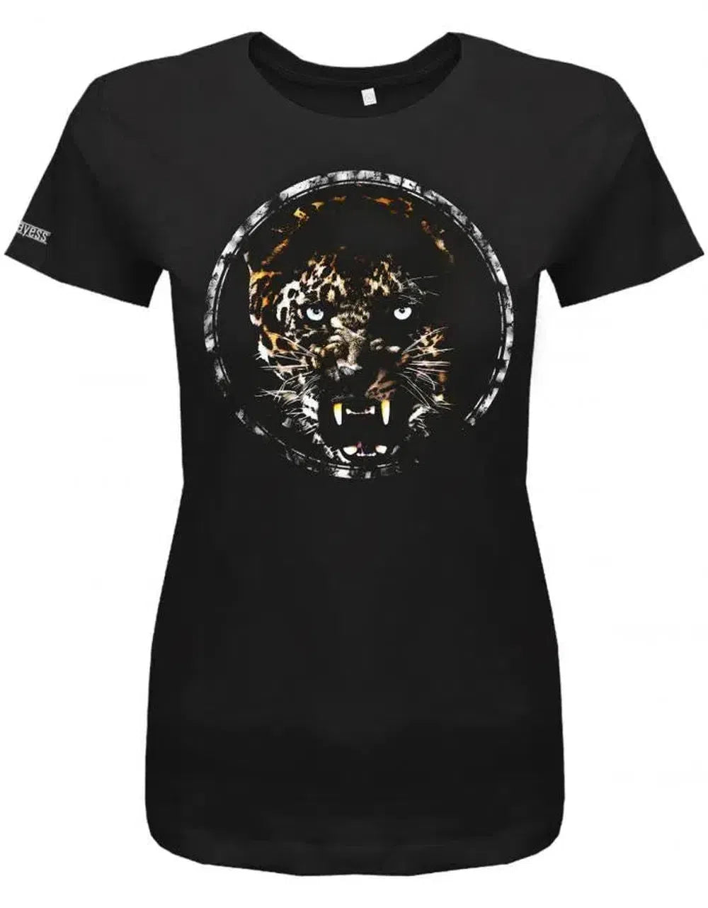 Leopard Bad Black Panther - Raubtier - Damen T-Shirt