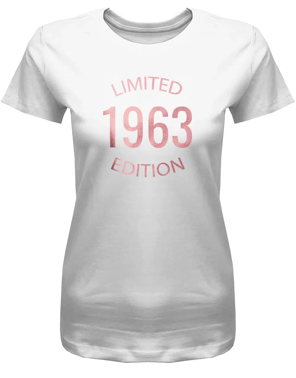 Limited Edition 1963 Gold Rosegold - Jahrgang 1963 Geschenk Frauen Shirt
