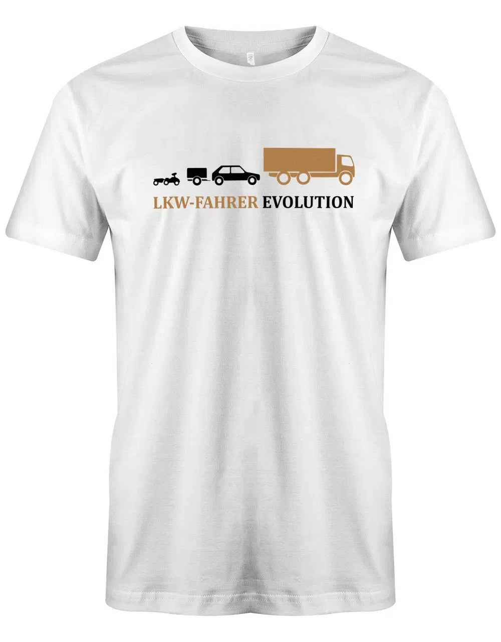 Lkw-Fahrer Evolution - LKW - Herren T-Shirt