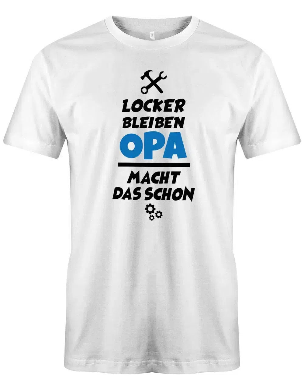 Locker bleiben der Opa macht das schon - Herren T-Shirt