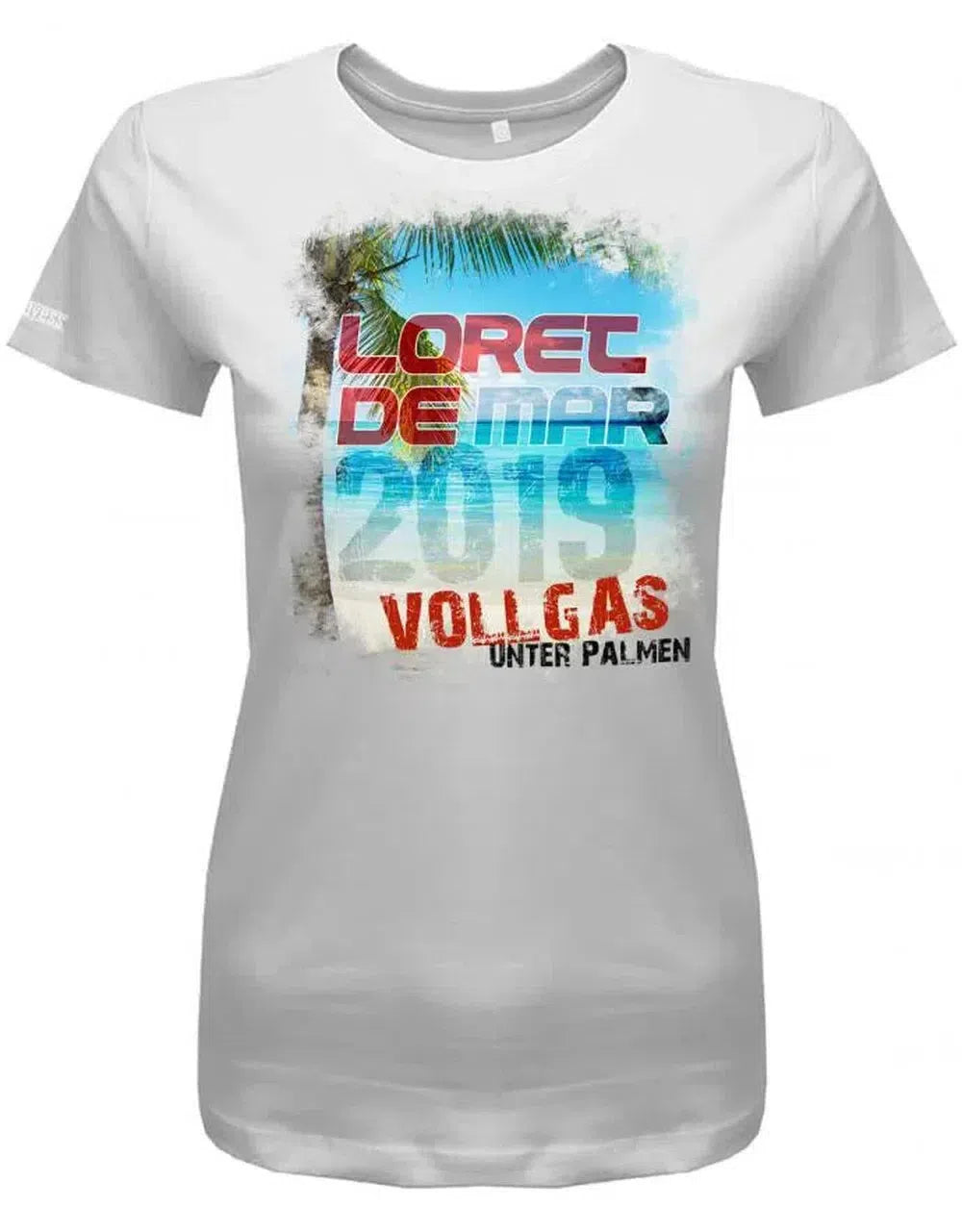 Loret de Mar - 2019 Vollgas unter Palmen - Spanien - Damen T-Shirt