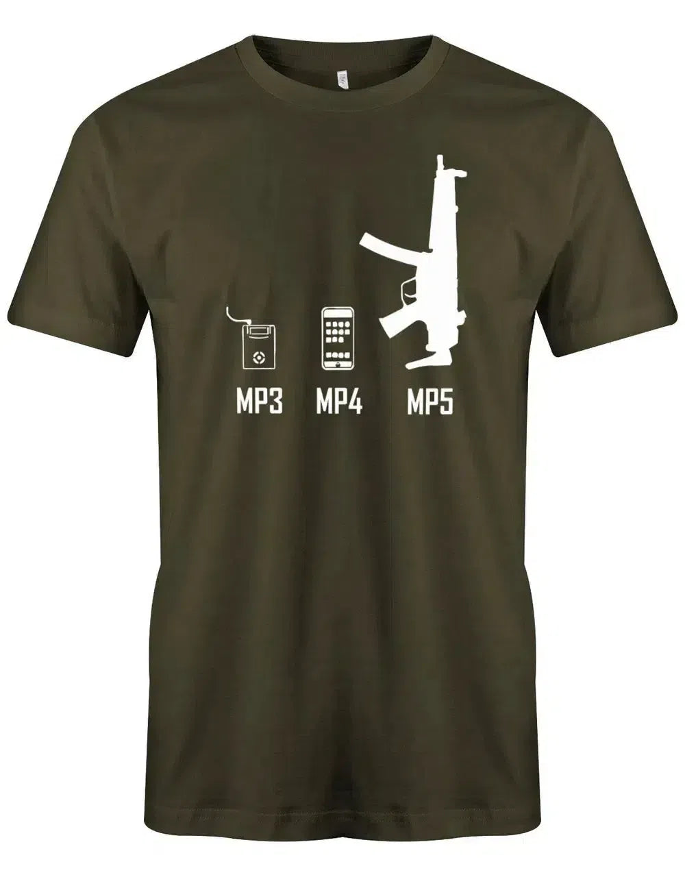 MP3 mp4 mp5 - Gamer - Herren T-Shirt