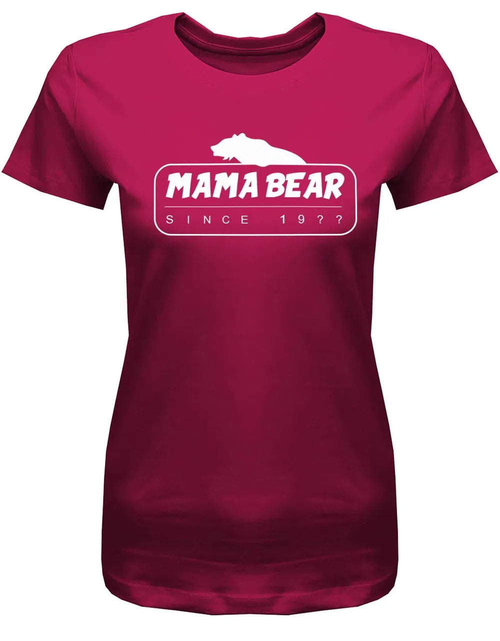 Mama Bear since Wunschjahr - Damen T-Shirt