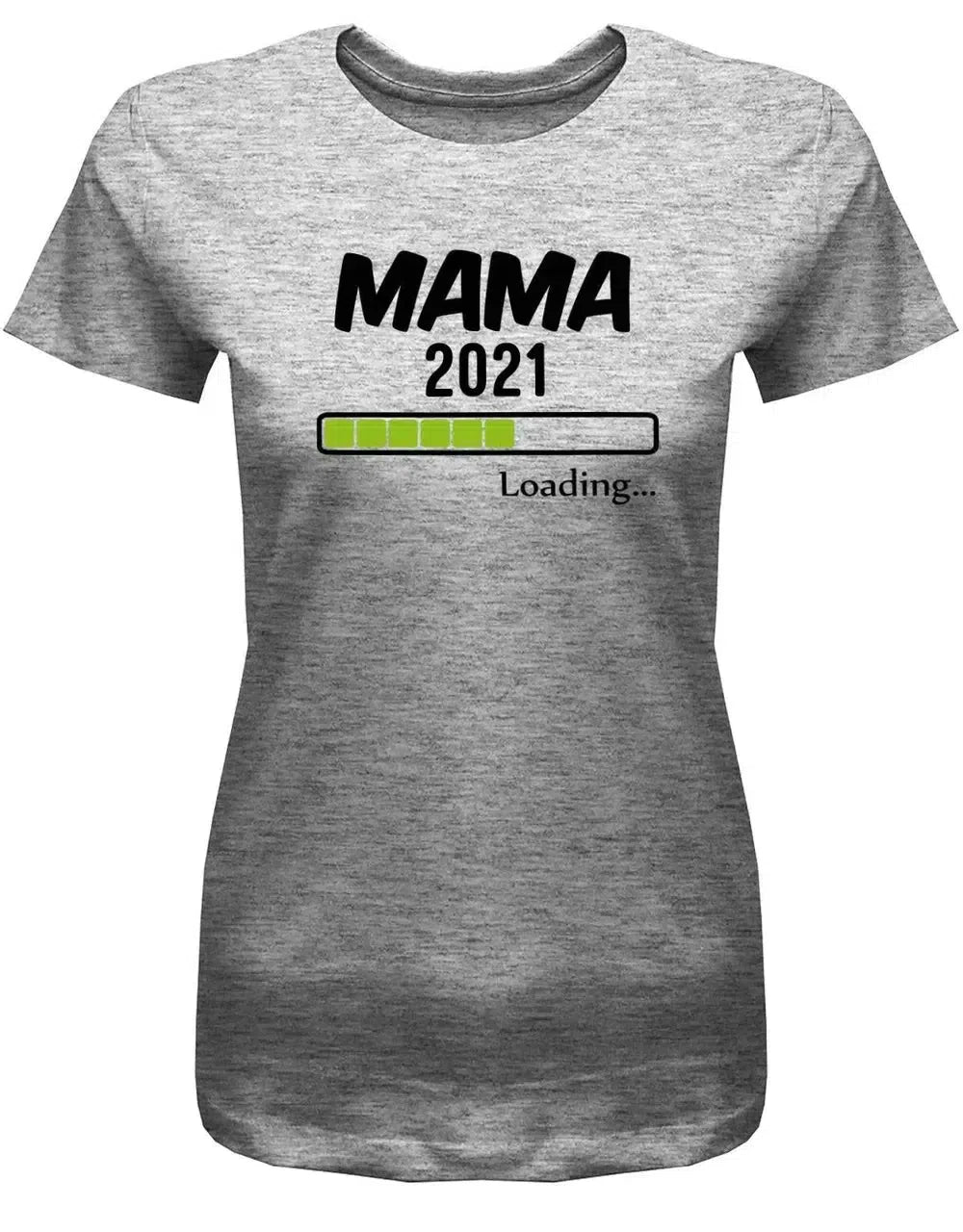 Mama loading 2021 - Damen T-Shirt