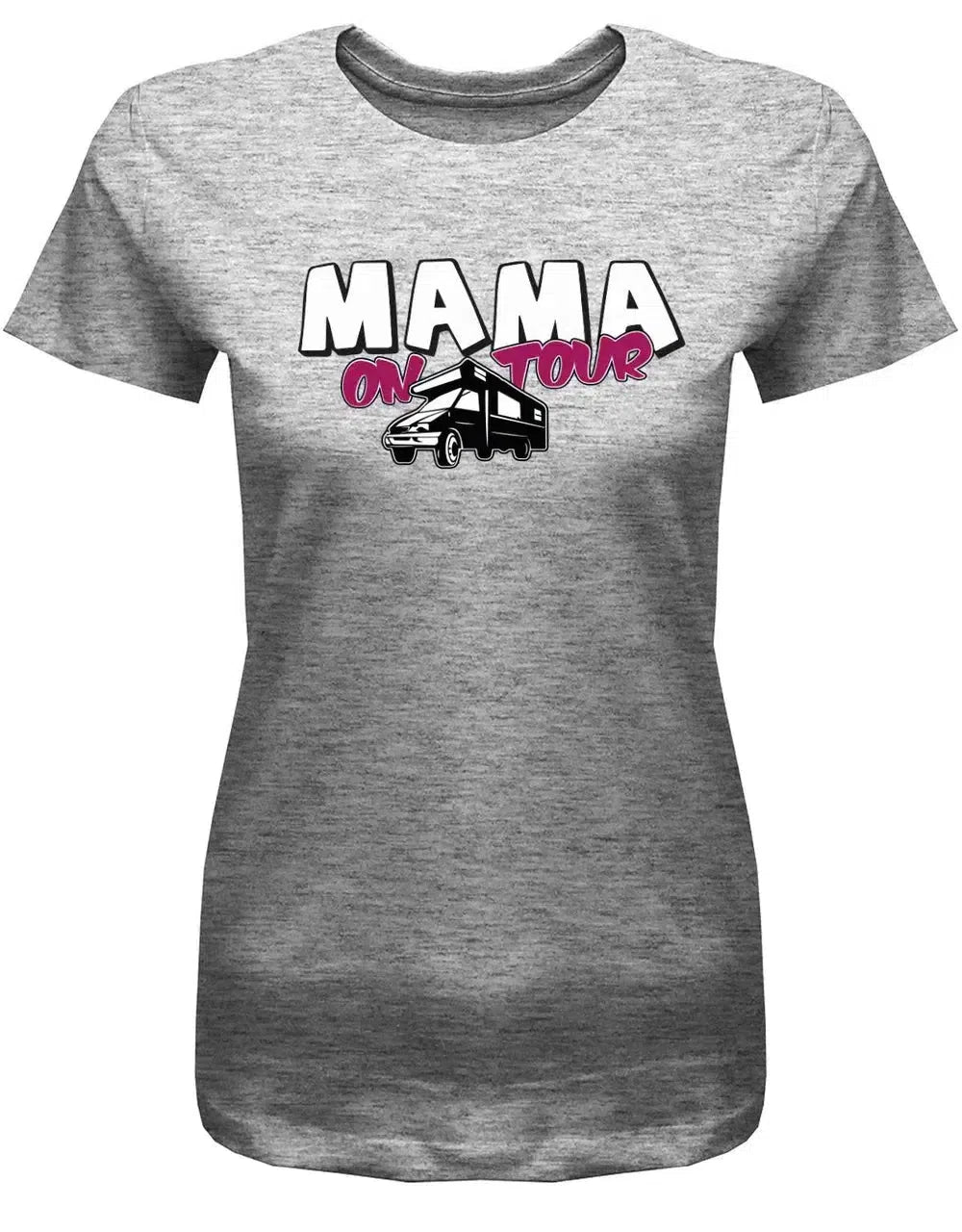 Mama on tour - Wohnmobil - Damen T-Shirt