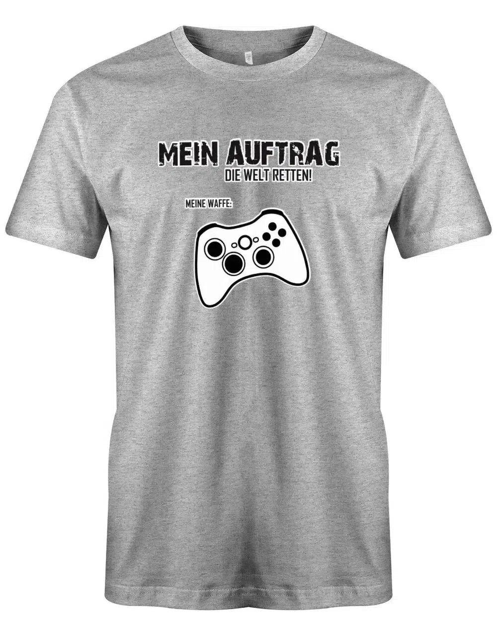 Mein Auftrag die Welt retten - XBOX - Gamer - Herren T-Shirt