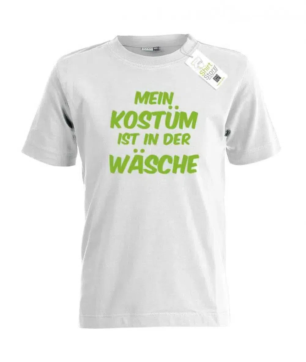 Mein Kostüm ist in der Wäsche - Kinder T-Shirt Kostüm