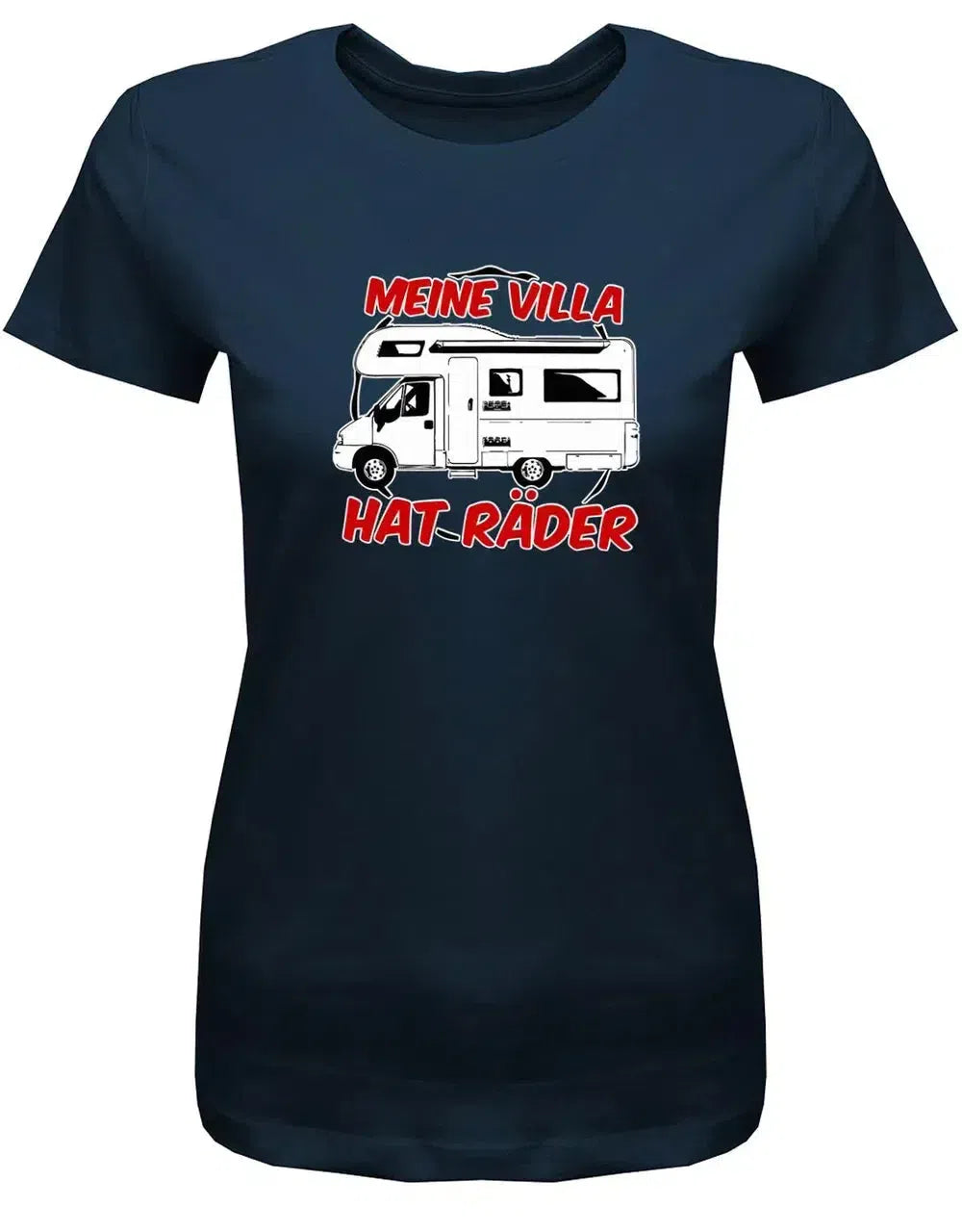 Meine Villa hat Räder - Damen T-Shirt