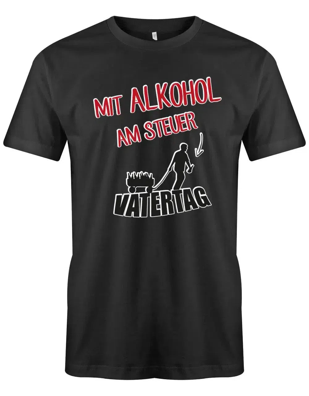Mit Alkohol am Steuer - Vatertag - Herren T-Shirt